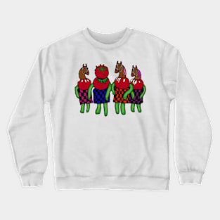 drawing tomato pickle four horseman Crewneck Sweatshirt